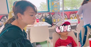 保田圭、ママ友が撮影した“完全に素”な姿「油断しすぎて」