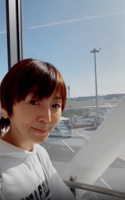  渡辺満里奈、大勢の人で混雑していた空港「週末、韓国旅でした」 