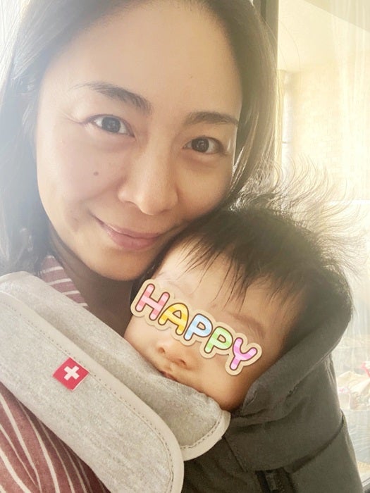 【写真・画像】 植村花菜、娘の産後に初めて一時帰国していたことを報告「三ヶ月の赤ちゃんを連れて一ヶ月ほぼ休みなし」 　1枚目