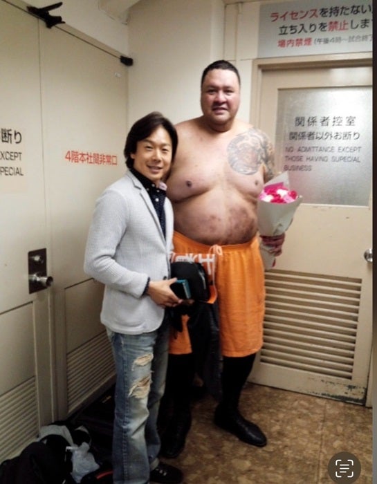 【写真・画像】 佐藤弘道、とても優しかった曙太郎さんの訃報を受けてコメント「長い闘病生活お疲れ様でした」 　1枚目