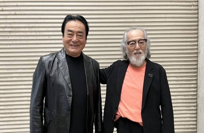 【写真・画像】 高橋英樹、目標としている大先輩とバッタリ遭遇「御歳92歳の現役です」 　1枚目