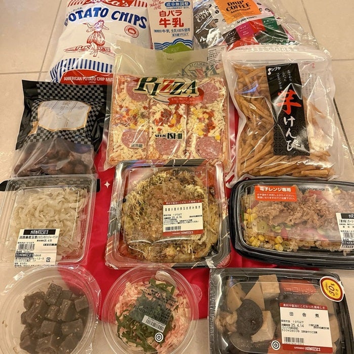 【写真・画像】 小柳ルミ子、久しぶりに行った『成城石井』で購入したもの「エコバッグがパンパンになる程買いました」 　1枚目