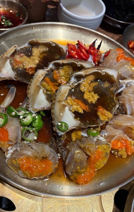 【写真・画像】 藤あや子「明洞の有名店」韓国で堪能した美味な料理「運良く予約なしで入店」 　1枚目