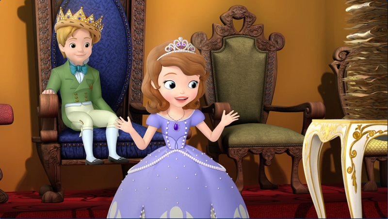 ちいさなプリンセス ソフィアとプリンスの写真