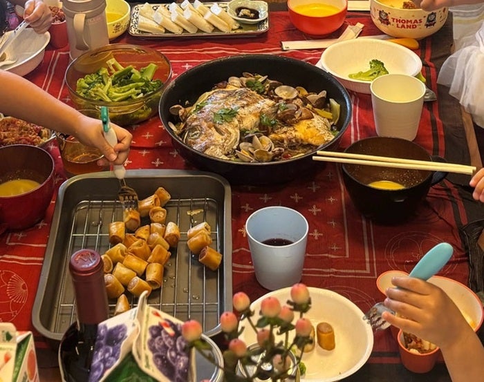 【写真・画像】 ニッチェ・江上、娘の友だちが遊びに来た日に作った人気の料理「あっという間に無くなりました」 　1枚目