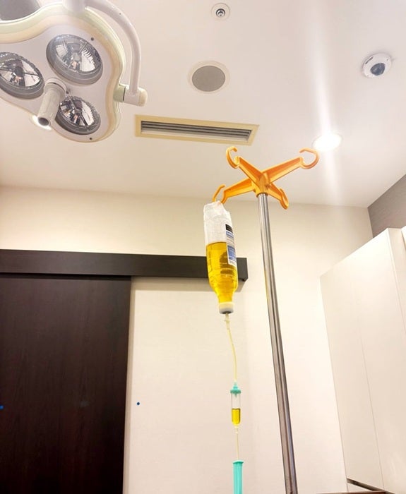 【写真・画像】 北斗晶、仕事前にニンニク点滴を受けたことを報告「忙しい日が続いてるので」 　1枚目