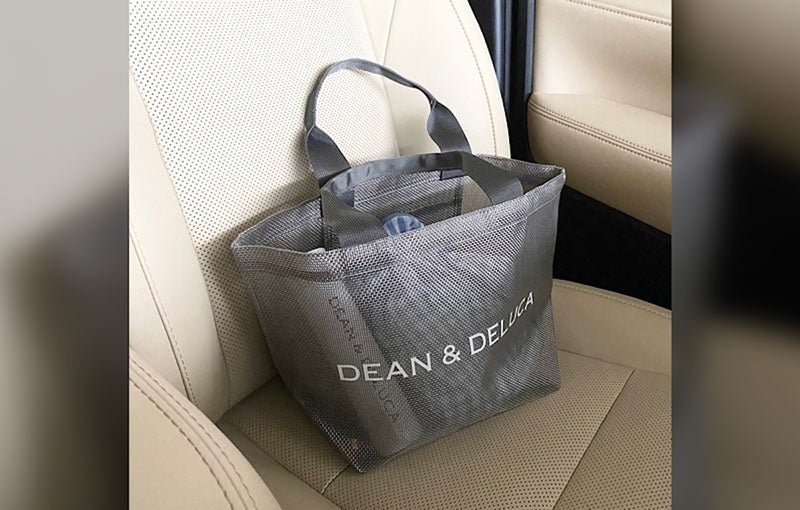 【写真】DEAN & DELUCAの「メッシュトートバッグ」グレー
