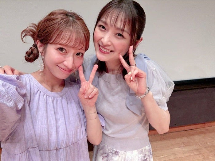 【写真・画像】 辻希美「モーニング娘。4期のデビュー日で丸25年」石川梨華との2ショットを公開「2人でのイベントも初めて」 　1枚目