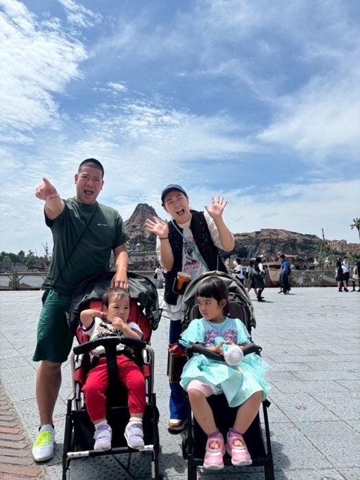 【写真・画像】 チェリー吉武、開園時間前に到着したTDSの様子を報告「朝8時30分にはいましたが」 　1枚目