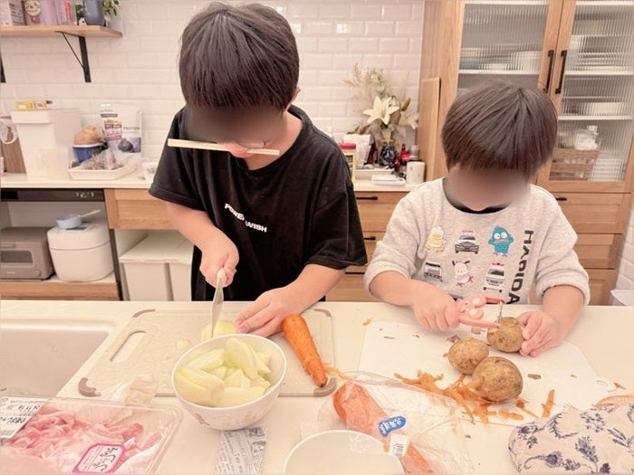 【写真・画像】 辻希美、息子達が仲良く作ってくれた夕食「こんな日が来るなんて…」 　1枚目