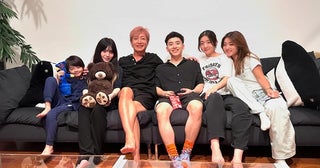 つるの剛士、子ども達が帰国し全員揃った集合ショットを公開「2年ぶりだあ」
