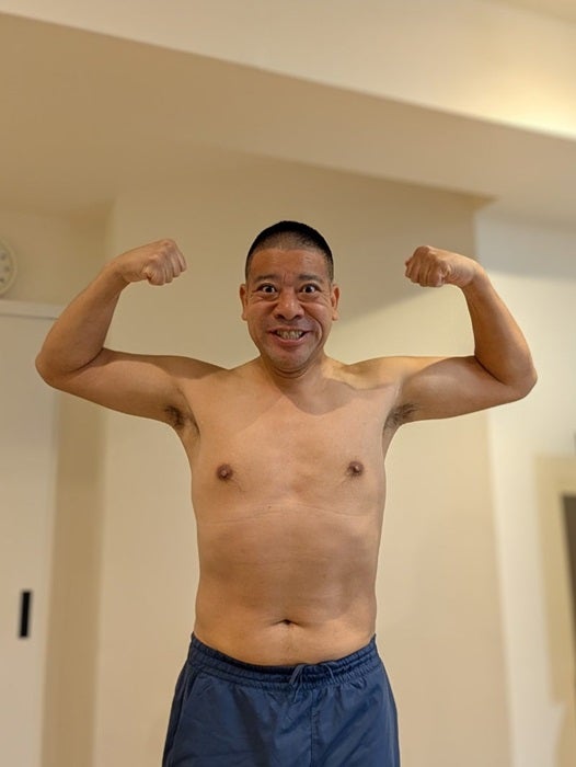 【写真・画像】 チェリー吉武、111kgあった体重を半年後に計測した結果「血圧も下がり健康体になりました」 　1枚目