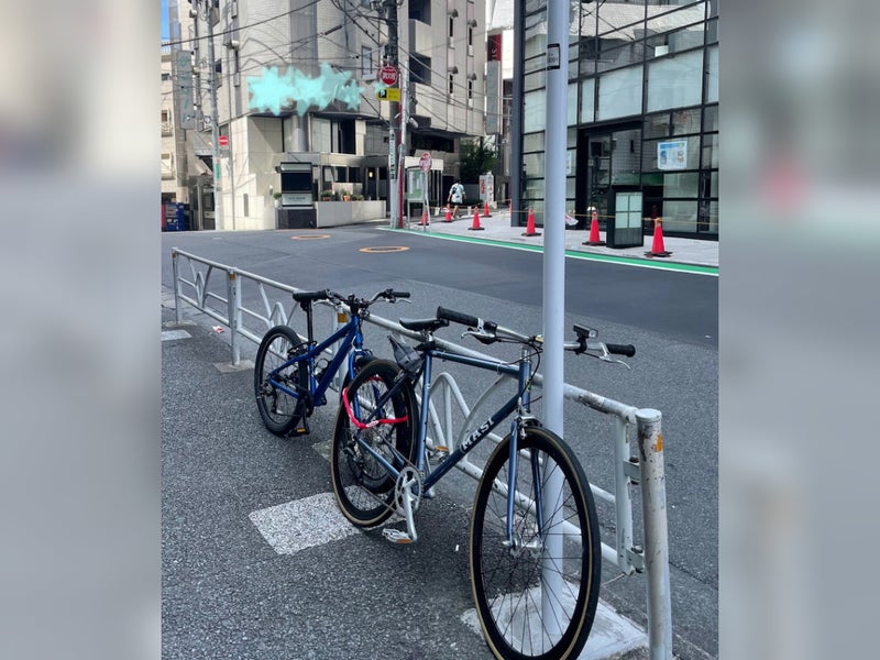 【写真】トレーニング中の自転車