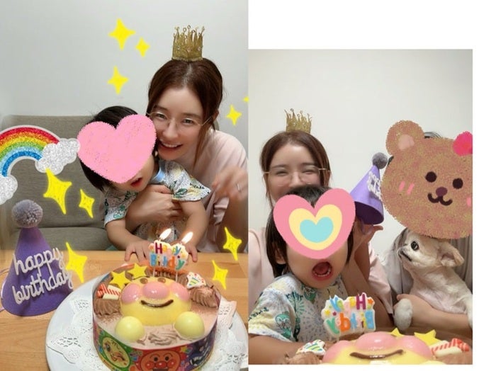 【写真・画像】 手島優、計画通りにいかなかった息子の誕生日祝い「これも良き思い出」 　1枚目