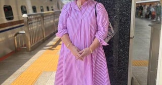 キャシー中島、72歳でピンクのワンピースを着用した自身の姿「素敵なデザインよ」