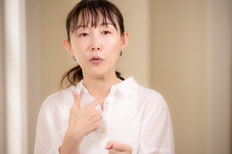 【画像】シエンタの使い勝手の良さを語る小原正子さん