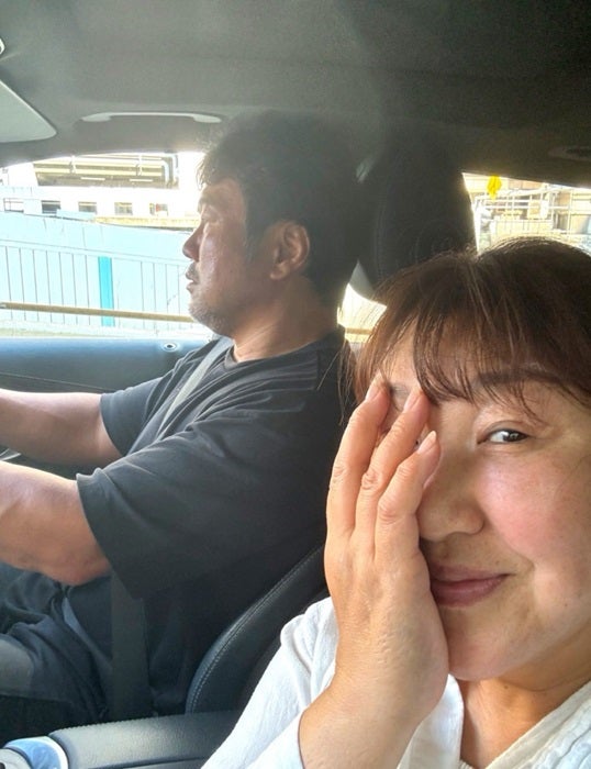 【写真・画像】 北斗晶、車内でのすっぴんショットを公開「半分隠しましたが」 　1枚目