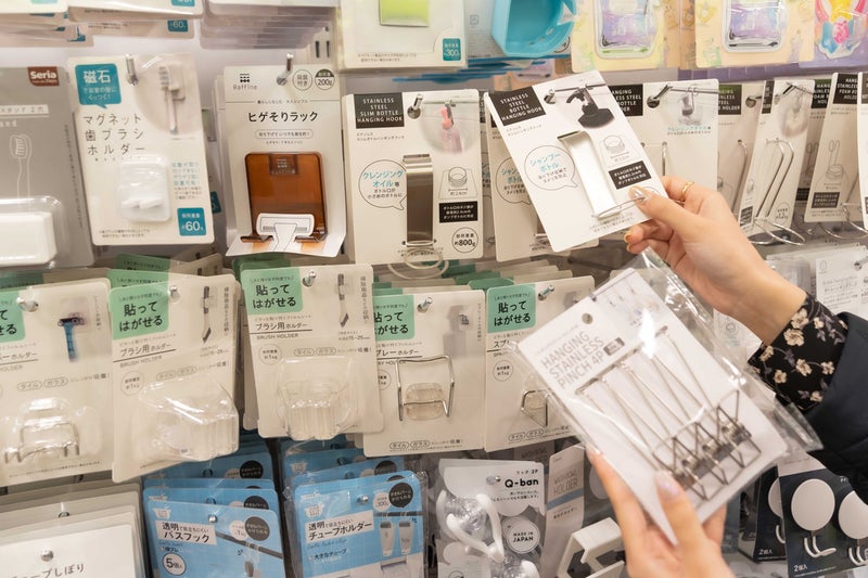 【写真】編集Mが愛用しているSeria品