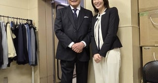高橋英樹「スタイル抜群！」撮影現場で久しぶりに会った人物との2ショット「スッキリしたお顔立ちで美しい！」