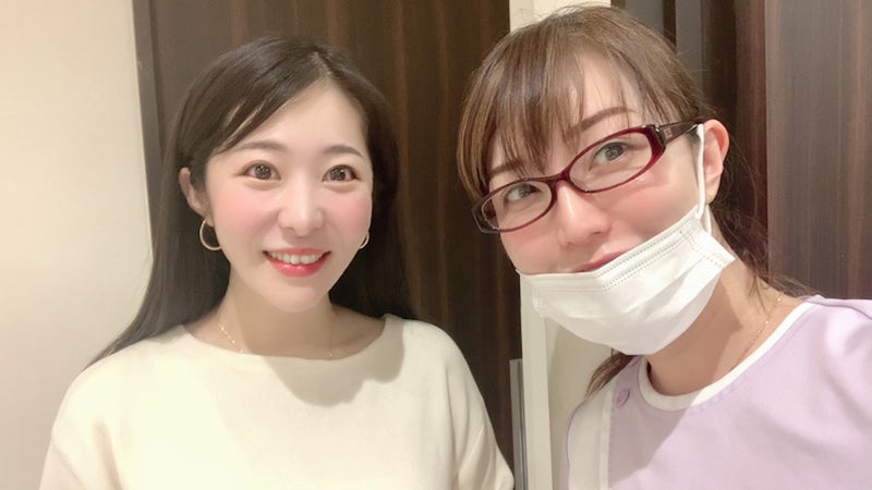 増田陽子先生（写真左）と居原田さん（写真右）の写真