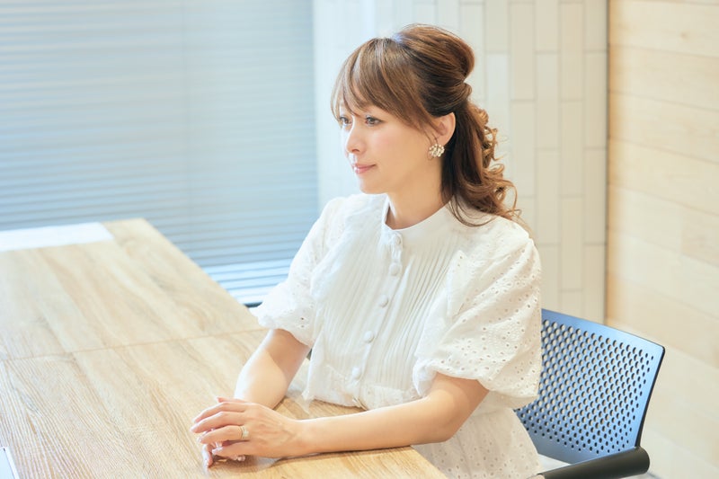 【画像】スキンケアについて話す渡辺美奈代さん