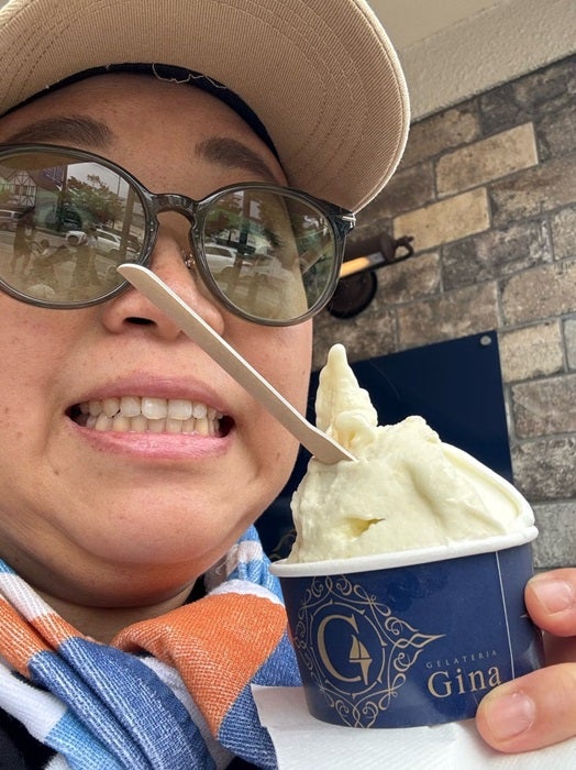 【写真・画像】 ニッチェ・江上、生まれて初めてプライベートで訪れた場所「お友達家族たちと旅行なんて楽しみ」 　1枚目