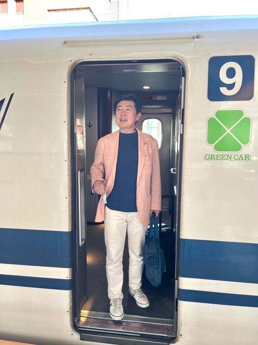 【写真・画像】 笠井アナ、仕事帰りの新幹線で声をかけてきた人物「突然、背中をどつかれました」 　1枚目